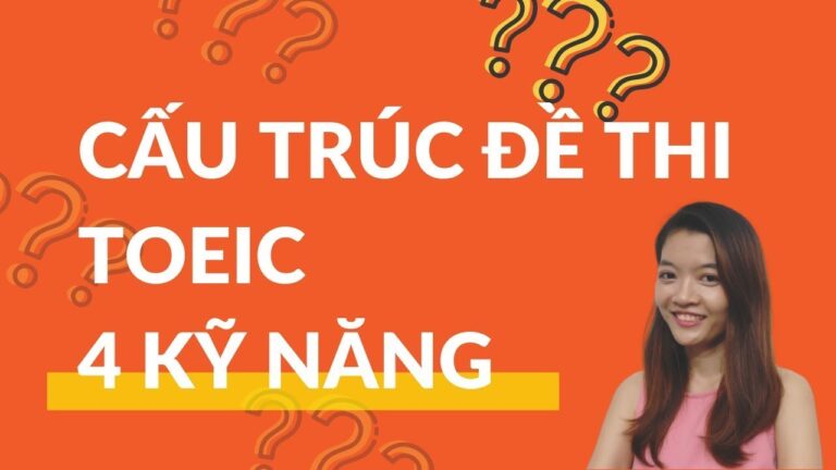 FORMAT TOEIC 4 KỸ NĂNG – TOEIC SPEAKING PART 4
