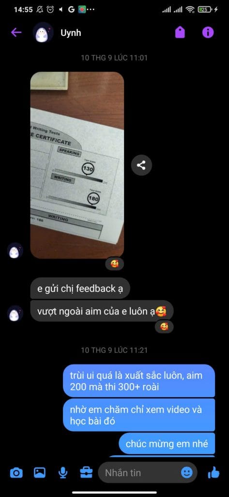 Feedback Quỳnh SW 310